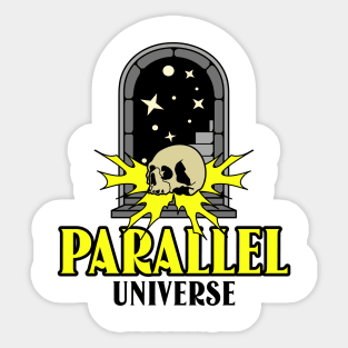 Vintage Streetwear - Parallel Universe Sticker